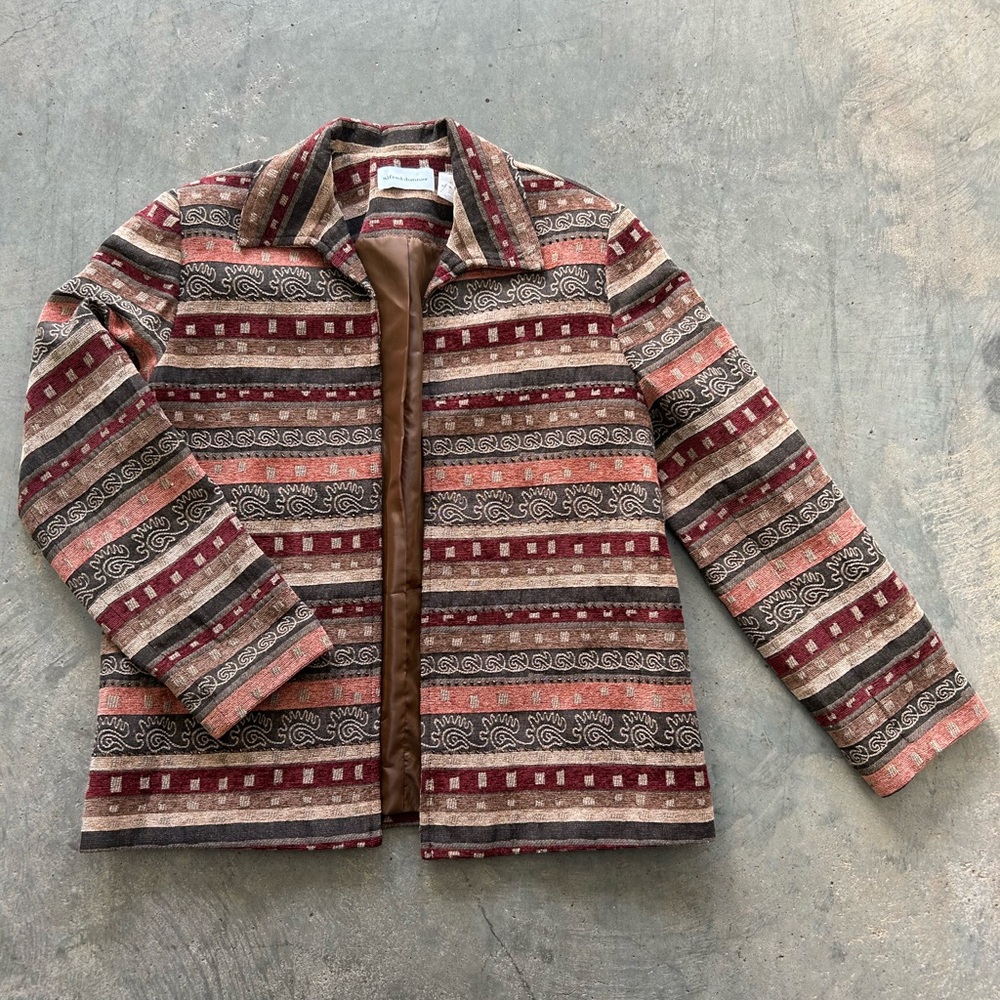 Striped Multicolor Vintage Blazer